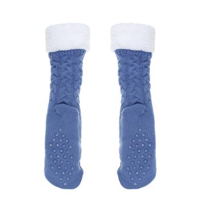 China Wholesale Plush Anti-skid Fuzzy Socks For Women Girls Fluffy Winter Fleece for sale