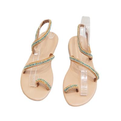 China The damping of 2023 new summer leisure flat sandals hollowed out sandals for sale