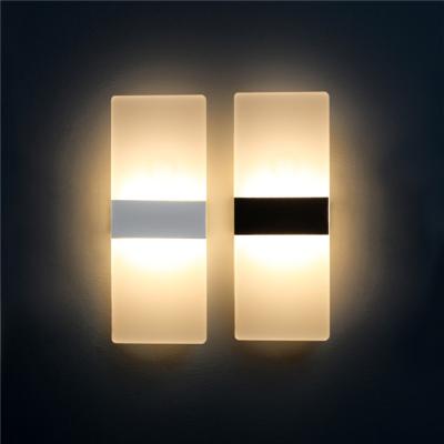 China AC85-265V Modern IP44 Led Wall Lights Indoor Led Flat Panel Light for sale