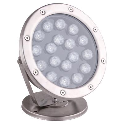 China 304 Water Proof Ip68 Stainless LED Pool Light Housing RGB IP68 12V Pool Light for sale