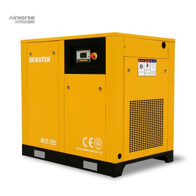 China Lubricated Air-compressor Industry Small Screw Air Compressor Machine Price for sale