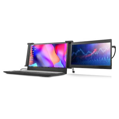 China Portable Dual Screen Laptop LCD Display Monitor Dual Screen Laptop Display Monitor Hot Sale Laptop Computer Workstation for sale