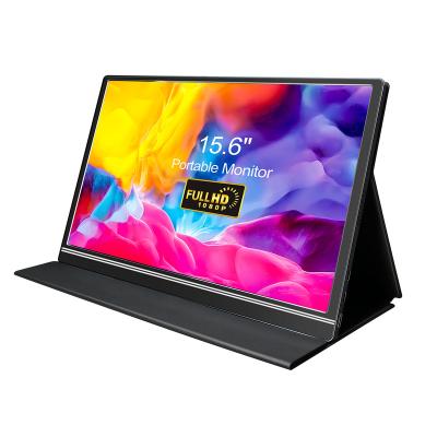 China Speaker HDR Function USB C Powered 1080P IPS Screen Type C 15.6 Inch Portable Monitor for sale