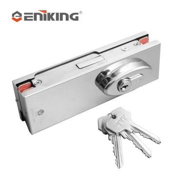 China Modern Original High Quality Eniking VVP Bottom Lock For Door Patch Lock Door Clamp Frameless Glass Fixture Fixture for sale