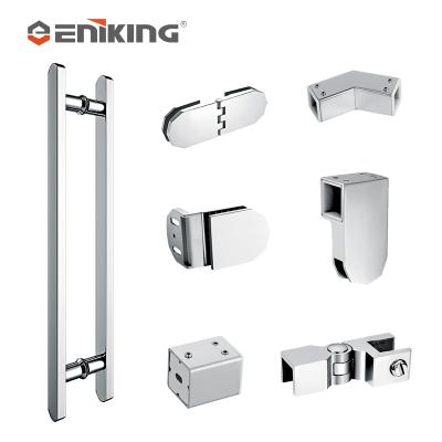 China Eniking Modern Glass Door 304# Stainless Steel Hardware Shower Enclosure Bathroom Shower Room Shower Enclosure for sale