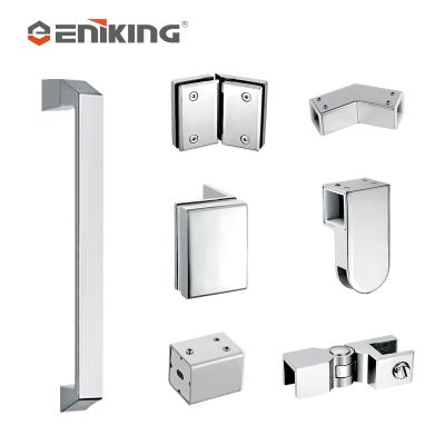 China Eniking Modern Stainless Steel Door Hardware Shower Enclosure Bathroom Shower Room Enclosure Glass Shower Enclosure for sale