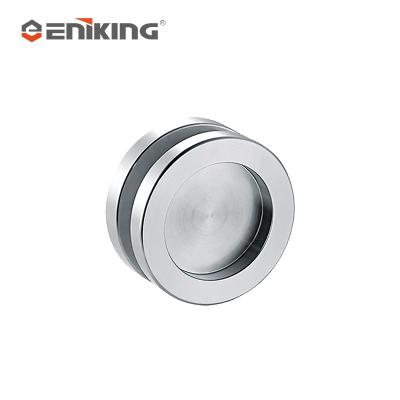 China Modern High Quality Stainless Steel Round Door Handle Sliding Door Handle Shower Room Glass Handle for sale