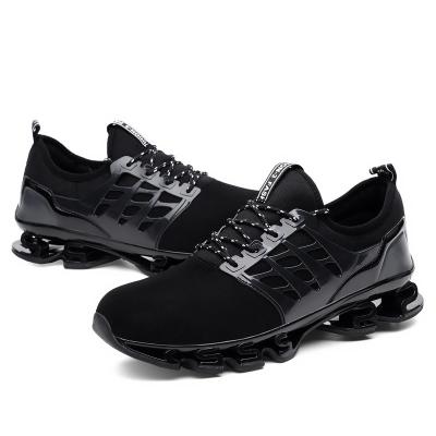 China PVC Men's Casual Walking Sneakers Slip On Blade Outdoor Sports Shoes for sale