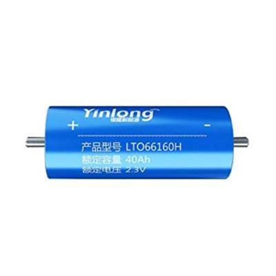 China Home Appliances Yinlong LTO Battery 2.3V 30Ah 35Ah Lithium Titanate Battery LTO 66160H for sale