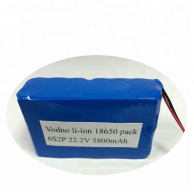 China Power tools factory directly 18650 lithium ion battery pack 22.2v Li ion battery pack with good performance for sale