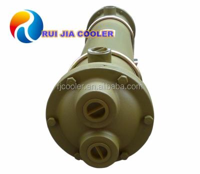 China Hydraulic Cooling Shell And Tube Heat Exchanger For Oil Press Cooling System for sale