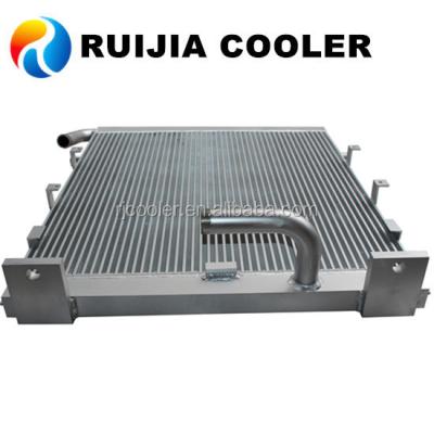 China Kobelco Excavator SK200 SK200-6 Oil Cooler Heat Exchanger Radiator Cooling Manufacturer YN05P00035S002 for sale