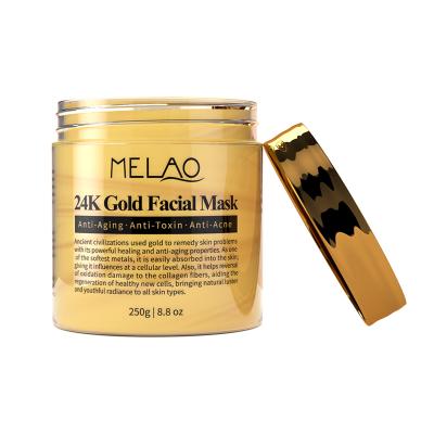 China Wholesale Vera Silicone Collagen Moisturizer OEM Crystal Vitamin C 24k Gold Bio Cleansing Facial Mask for sale