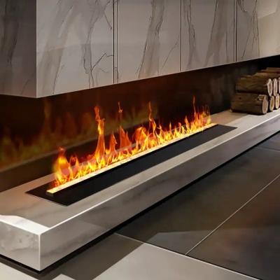 China 700 1000 1200 1500mm Custom Decorative Modern Indoor Water Heater Fireplace for sale