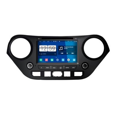 Chine Androïde androïde spécial de lecteur DVD de la voiture 7 4.4.4 HD 1024*600 pour Hyundai 2014 I10 avec l'unité centrale de traitement de noyau de GPS 4, lien de miroir à vendre