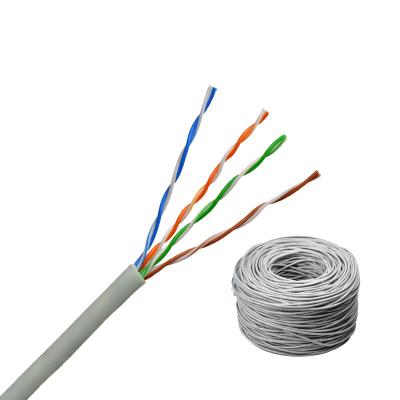 Китай Кабель 24AWG 0.5mm CCA ДО РОЖДЕСТВА ХРИСТОВА 1000m Lan CAT5E UTP 4 пары сети OEM в крен продается