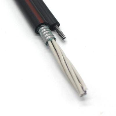 China Outdoor Aerial Figure8 Armored Multi Tube 24cores 48cores GYTC8S Fiber Cable Free Samples for sale