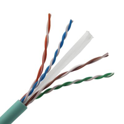 China 4 Pairs BC CCA Cat6A LAN Cat6 UTP Ethernet Cable Network CM CMR CMP for sale