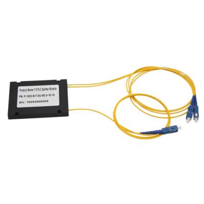 China Single Mode Fiber Optical ABS Box Splitter 1x2 48 16 32 64 2.0mm 3.0mm for sale