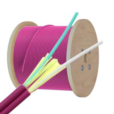 China LSZH OFNR 2.0mm 3.0mm Fiber Optic Cable Duplex OM1 OM2 OM3 OM4 for sale