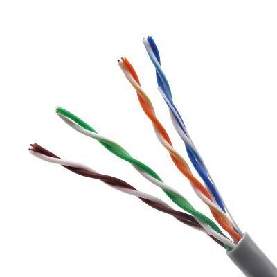 China Cable del gato 5e de UTP FTP SFTP, cable de lan al aire libre interior Cat5 en venta