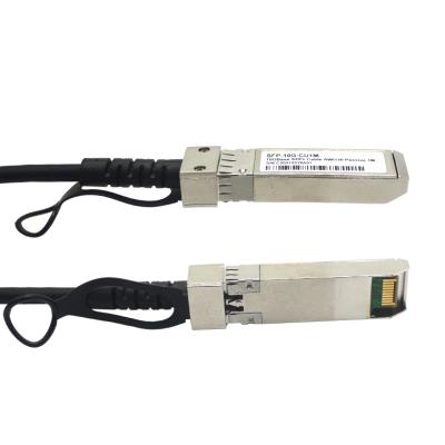 China Datenblatt-kupfernes Hochgeschwindigkeitskabel, 40G Q/4SFP SFP DAC Direct Attach Cable zu verkaufen