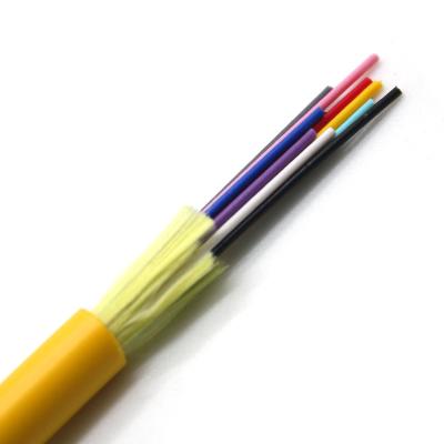 China Gjfjh Gjfjv Tight Indoor Fiber Optic Cable Multimode Single Mode  Fiber Optic Cable factory for sale