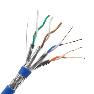 China Cable SFTP FTP UTP de cobre Cat6 Cat7 Cat8 24 Awg Cable Ethernet Cat6 para exteriores en venta