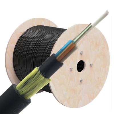 China Single Mode Multi Mode ADSS Fiber Optic Cable OM3 OM4 Outdoor Asu Fiber Optic Cable for sale