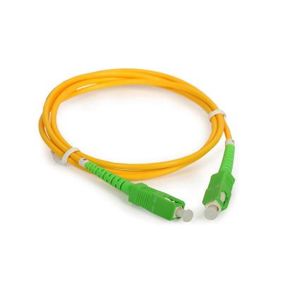 Chine 2.0mm 9 /125 Single Mode Duplex Fiber Optic Patch Cord LC/UPC à LC/UPC à vendre