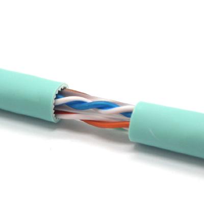 China Cat6a Sftp Ftp Cable 1000 Meter Cmr Fire Retardant Ethernet Cable for sale