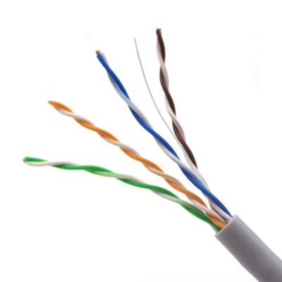 China Anpassbares Outdoor UTP CCA 25awg cat5e 4 Paar mit 2 Netzkabeln zu verkaufen