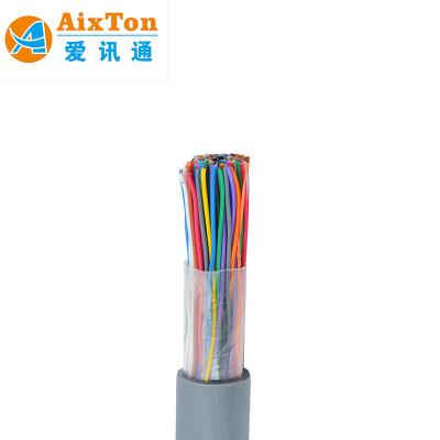 China Communication Cable 100 Pair Type Indoor Telephone Cable 24Awg 26Awg Drop Wire Telephone Cable for sale