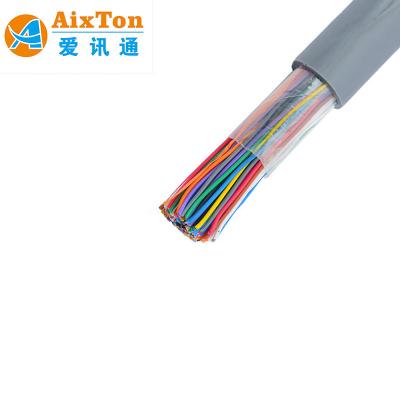 China China supplier COMMUNICATION CABLE INDOOR 100 PAIR TELEPHONE CABLE 24AWG 26AWG DROP WIRE TELEPHONE CABLE for sale