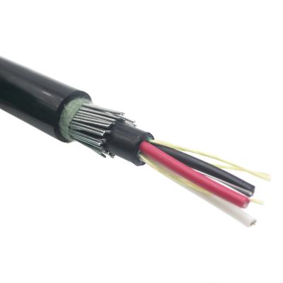 中国 FTTA Hybrid Fiber Optic Cable with Copper Wire Power Photoelectric Composite Cables and Steel Tape/Aluiminum Tape Armor Layer 販売のため