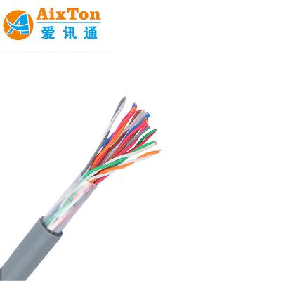 China 15 30 25 20 10 80 150 pair 0.4 underground telephone cable 26awg outdoor jelly armoured cable cat3 cable telephone for sale