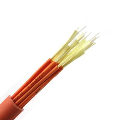 China OM3 OM4 OM5 GJPFJV Fiber Breakout Cable Multimode Flame Retardant for sale