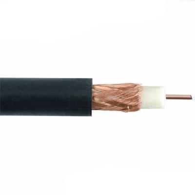 China 100 cable de vídeo coaxial de la cámara del CCTV CATV del cable RG6 de la cámara del metro Rg59 en venta