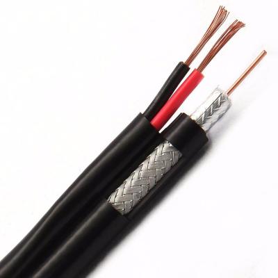 China 305m Reel RG59 RG6 CCTV CATV Coaxial Cables With Power Wire for sale