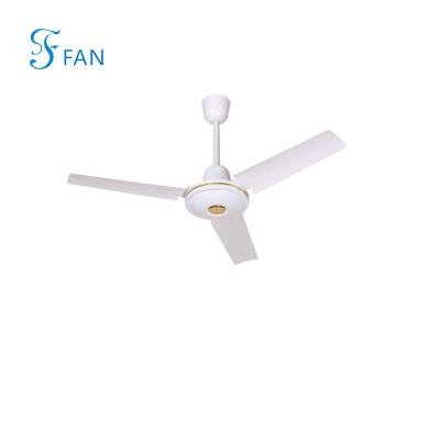 China Producing 36 Inch Big Airflow Fan Factory White Ceiling Fan Led With Copper Motor Remote Control for sale