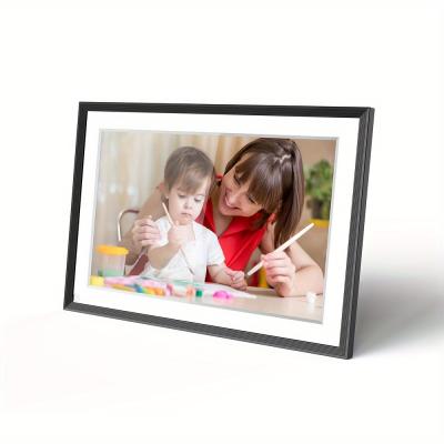 China Digital Photo Frame with Touch Screen Automatic Rotation Motion Sensor Weather Display for sale