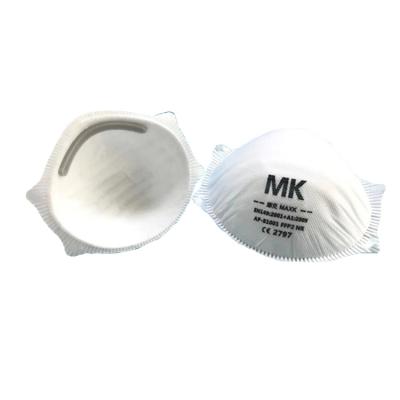 China Used In Clinic Customized Protective Fabric EN149 3ply Face Mask KN95 P2 Protective Nonwoven Disposable Respirator for sale