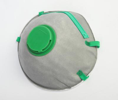 China Anti Cool Disposable Ffp2 Face Mask With Plastic Filter for sale