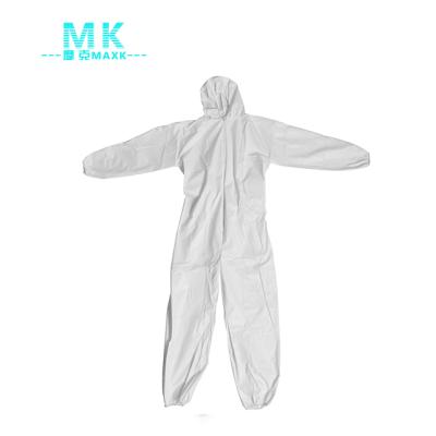 China Breathable Custom Nonwoven Disposable Coverall Personal Protective Equipment Work Wear Coverall for sale