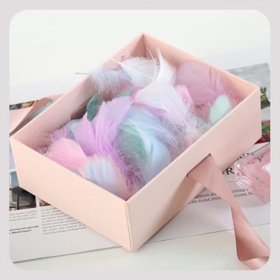 China Decoration DIY Color Feather Transparent Bobo Balloon Filling Feather Wedding Birthday Feather Balloon Party Decoration for sale