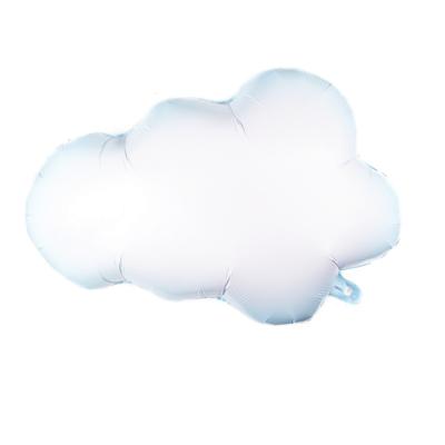 China Environmental Friendly New Arrival White Cloud Foil Balloons Foil Clouds Balloons For Party Decorations Supplies for sale