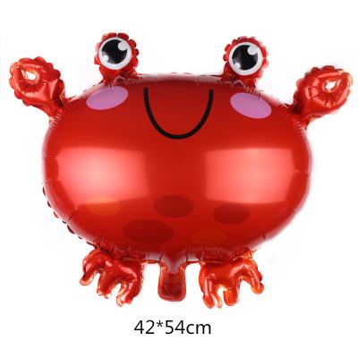 China Environmentally Friendly Marine Life Foil Balloons Aluminum Foil Balloons Octopus Crab Pufferfish Starfish Balloon For Party Decorations for sale