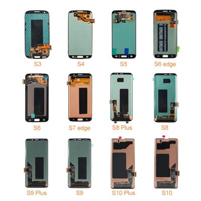 China Best Price LCD Touch Display Screen Replacement For Samsung galaxy s3 s4 s5 s6 s7 edge s8 s9 s10 s20 plus for Samsung for sale