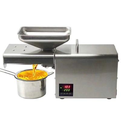 China Hotels 100% Fully Automatic Home Use Oil Press Cold Press Machine Small Type Home Use Oil Machine for sale