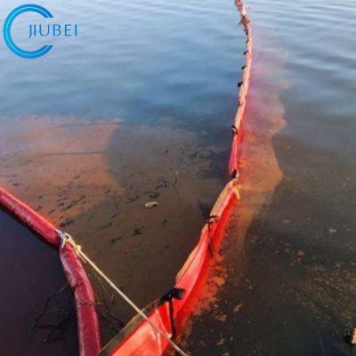 China Van de Boom Op zwaar werk berekende pvc van de onkruid Drijvende Olie Absorberende van het het Slibgordijn het Sedimentgordijnen Te koop